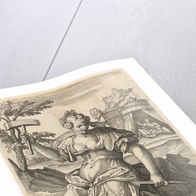 Jael by Cornelis Kiliaan