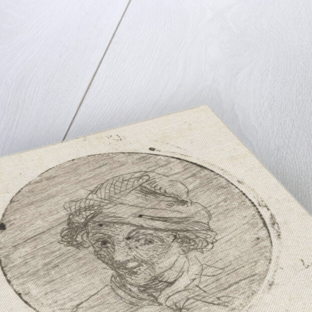 Mans Head with cap by Marie Lambertine Coclers