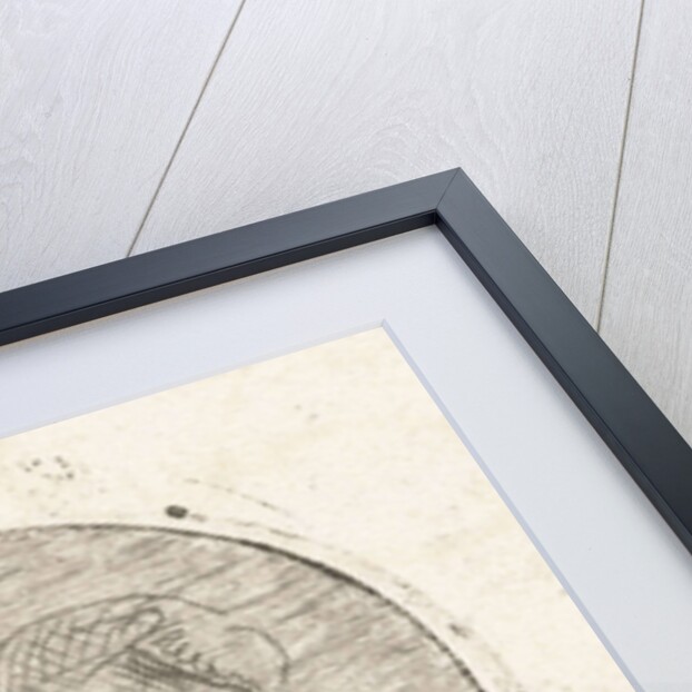 Mans Head with cap by Marie Lambertine Coclers