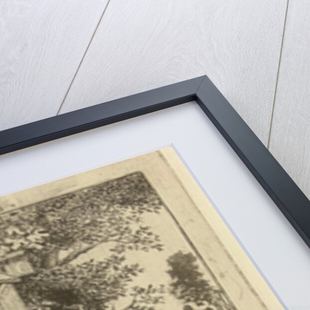 Man at the door of an inn by Marie Lambertine Coclers