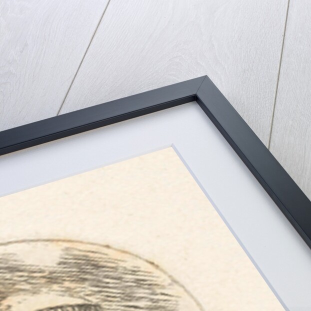 Bust of an unknown man by Christina Chalon