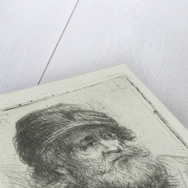 Old man by Jan Chalon