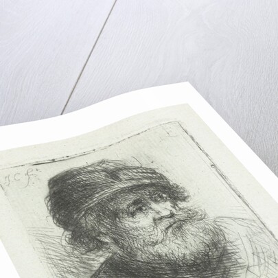 Old man by Jan Chalon