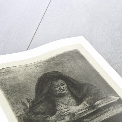 Woman Reading by Jan Chalon