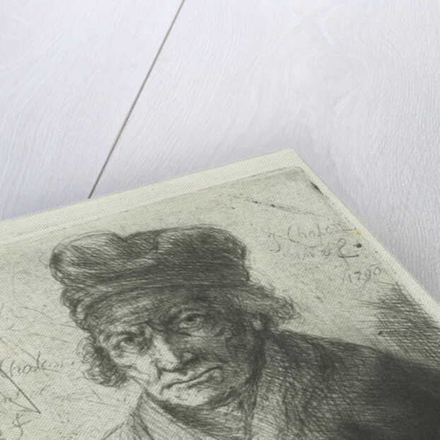 Old man by Jan Chalon