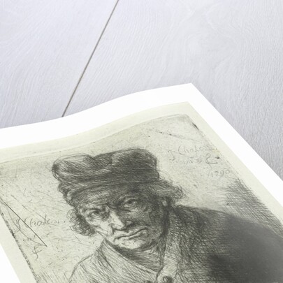 Old man by Jan Chalon