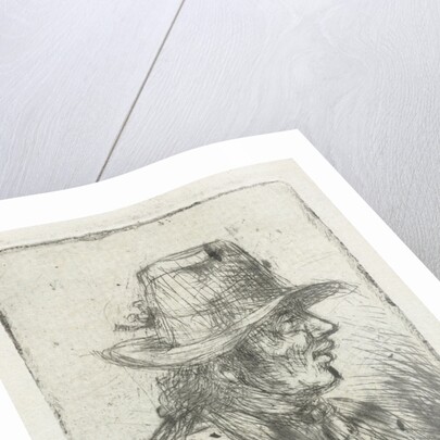 Man with hat by Jan Chalon