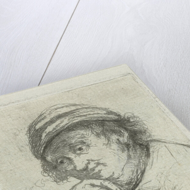 Man with hat by Jan Chalon