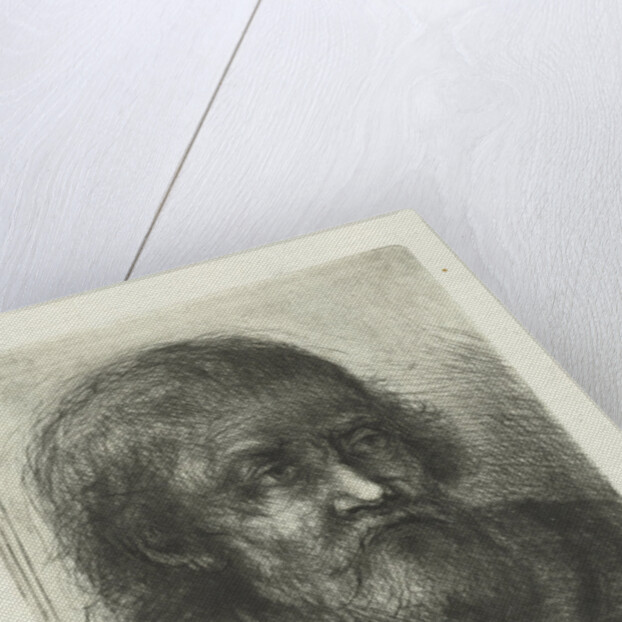 Old man by Jan Chalon