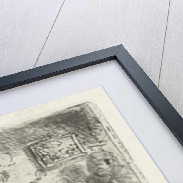 Man with pipe by Jan Chalon