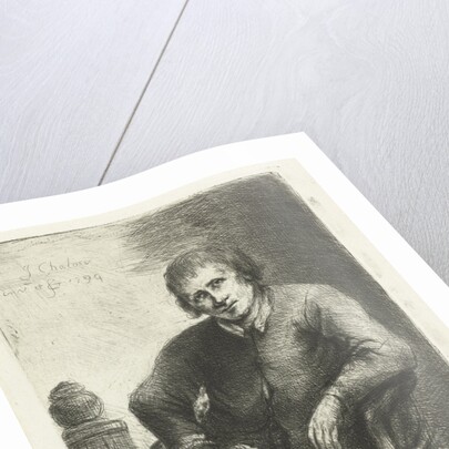 Seated Man by Jan Chalon