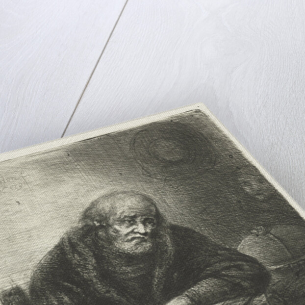 Old man by Jan Chalon