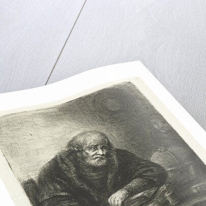 Old man by Jan Chalon