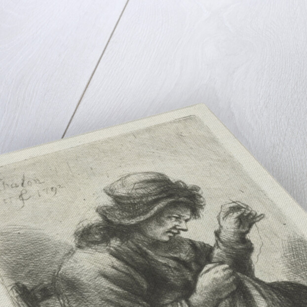 Old dressmaker by Jan Chalon