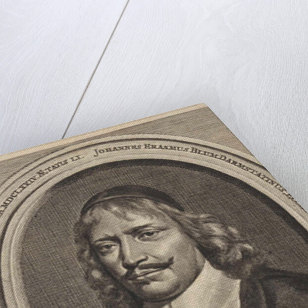 Portrait of Pastor Johannes Erasmus Blum by J. van Duisberg