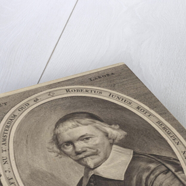 Portrait of Robert Junius by Arnoldus Montanus