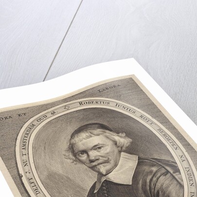 Portrait of Robert Junius by Arnoldus Montanus