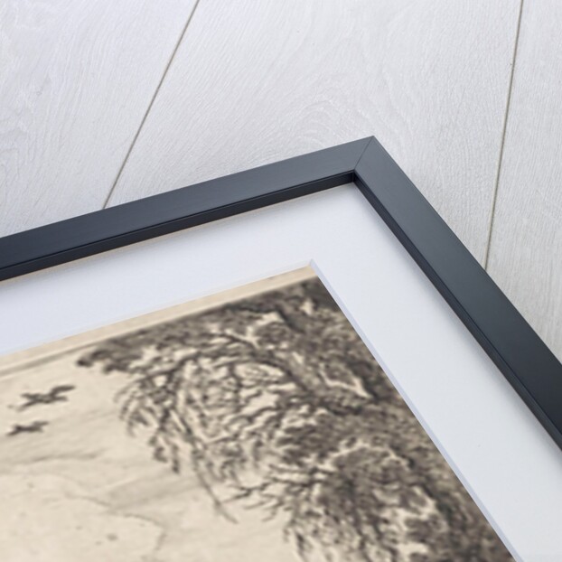 Two travelers at the edge of a forest by Anonymous