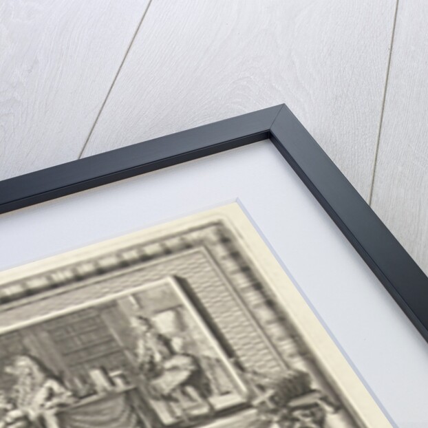 Dialogue between a student and a painter about smoking a pipe by Ludolph Smids