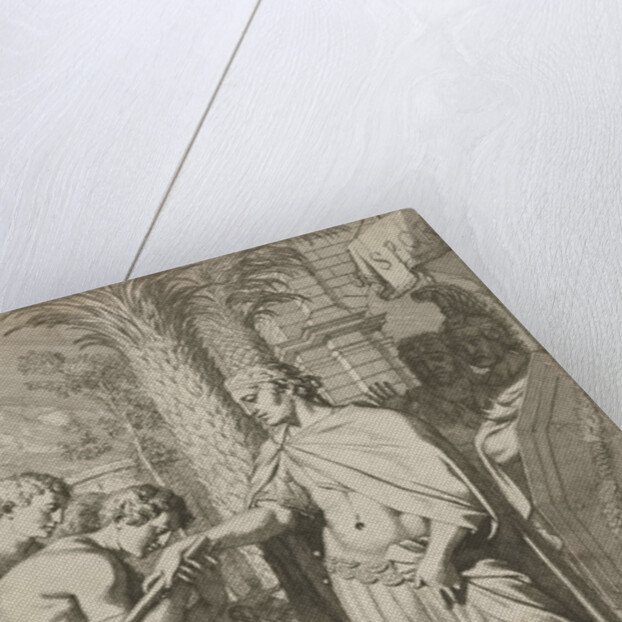 Warrior donates defeated warriors grace by Gerard de Lairesse