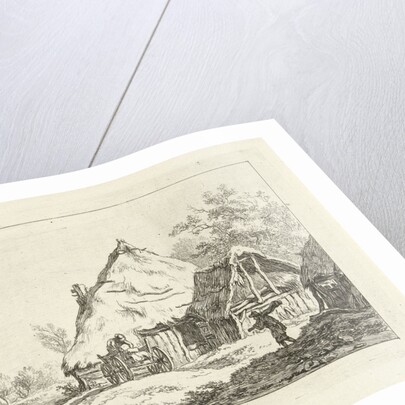 Weagon for a farm by Carel Lodewijk Hansen