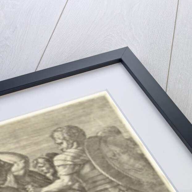 Hercules fights with Geryoneus (?) by Servatius Rosenbleck