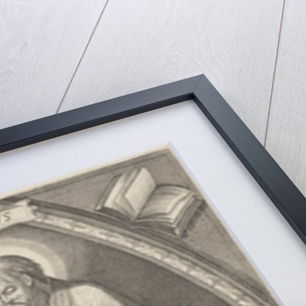 Church Father Ambrosius, Roeland van Bolten by Christoffel van Sichem