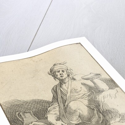 Incumbent crippled beggar by Pieter Schenk II