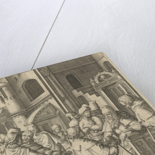 Joseph tells his dreams to Jacob by Johannes Janssonius