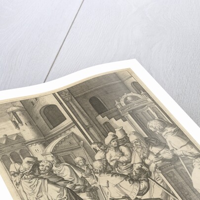 Joseph tells his dreams to Jacob by Johannes Janssonius