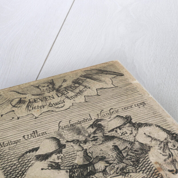 Farmers around a table, Reinhard Voskens by Pieter Jansz. Quast