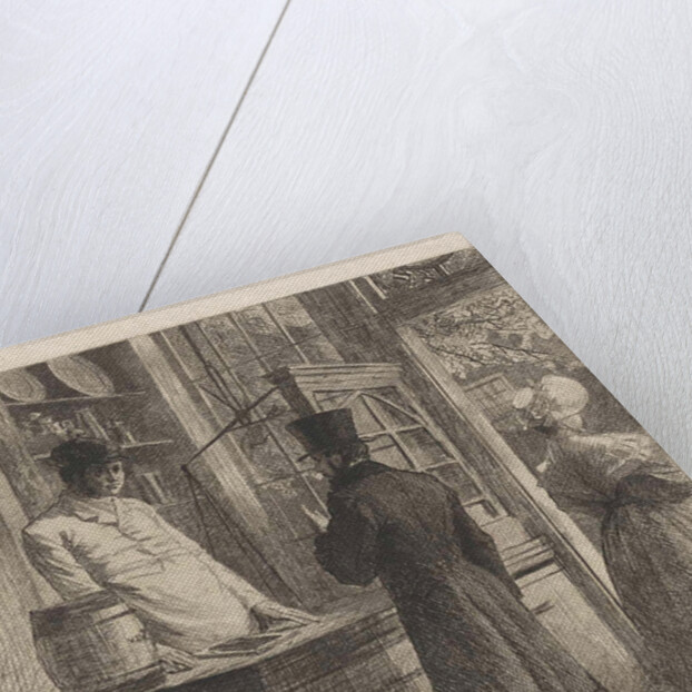 Interior of a shop by Willem Steelink II