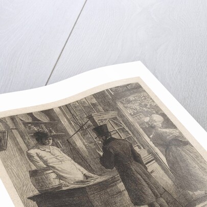 Interior of a shop by Willem Steelink II