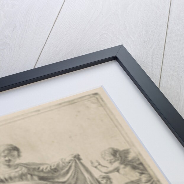 Justice surrounded by putti and cherubs by Anonymous