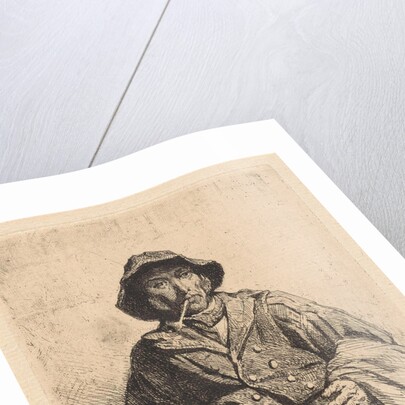Sailor with a pipe by Hendrik Jacobus Scholten