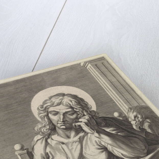 Evangelist John by Joannes Galle