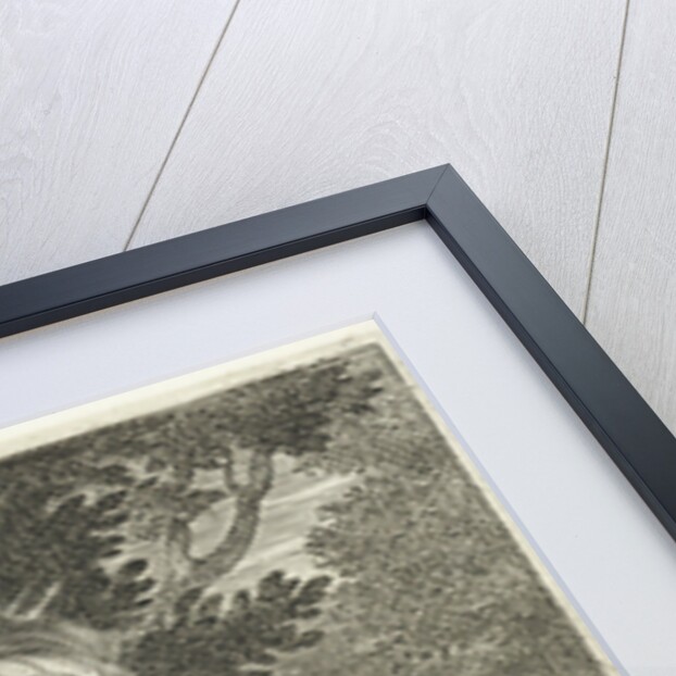 John the Baptist as a child with cross banner and lamb by Cornelis Galle II