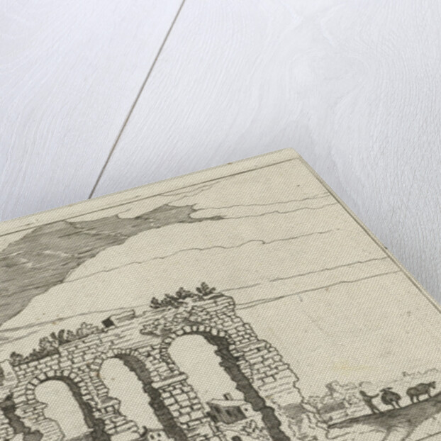 Ruin aqueduct by Anonymous