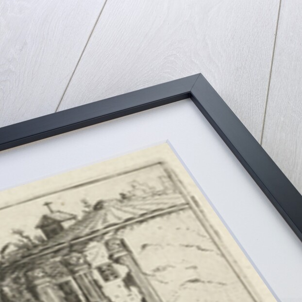 Ruin with Corinthian columns by Anonymous