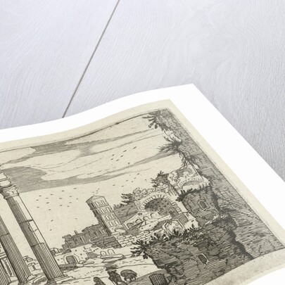 Temple of Castor and Pollux and the Basilica of Constantine by Anonymous