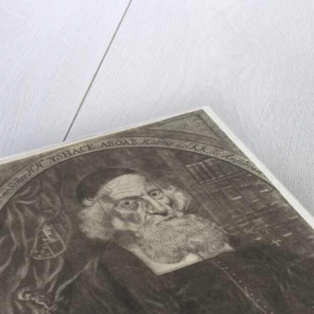 Portrait of Isaac Aboab da Fonseca by Aernout Nagtegaal