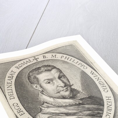 Portrait of Philip of Winghe by Jacob Matham