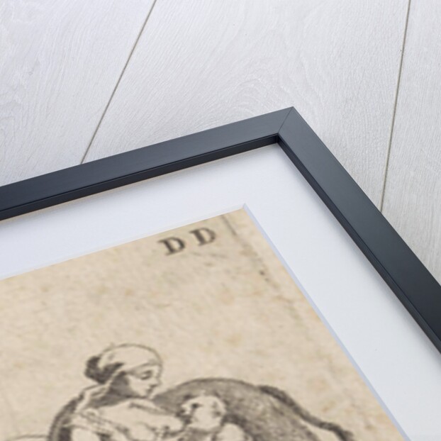 Lactating mother with a donkey by Paul van Somer II