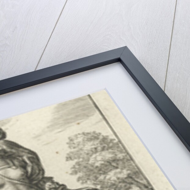 Power as female soldier in armor with lion by Lowijs Elzevier III