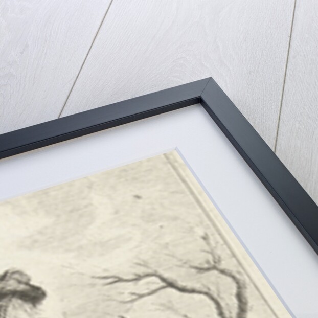 Man leaning on a stick by Nicolaes Visscher I