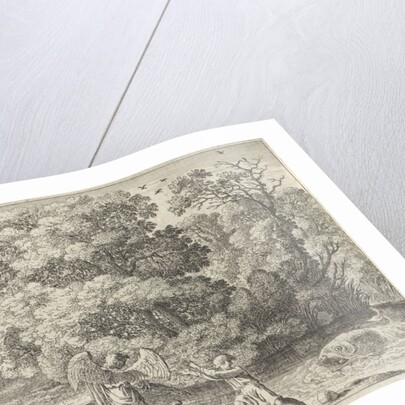 Tobias scares the fish by Charles Audran