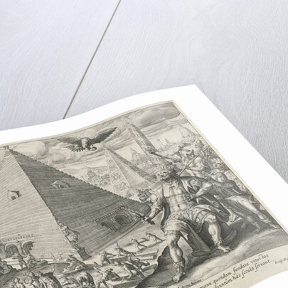 Pyramids of Egypt, Magdalena van de Passe by Crispijn van de Passe I