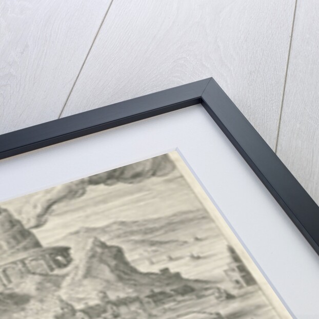 Lighthouse of Alexandria, Magdalena van de Passe, Maerten de Vos by Crispijn van de Passe I