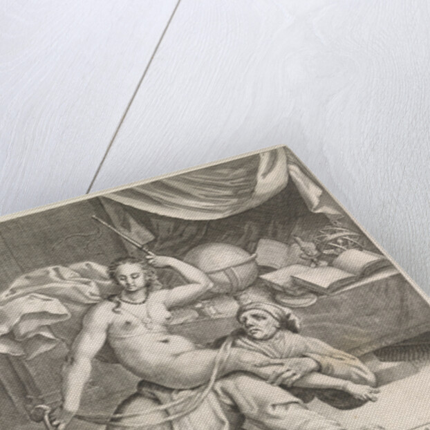 Aristotle and Phyllis by Monogrammist S