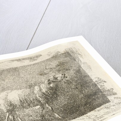 Single sheep by Frédéric Théodore Faber